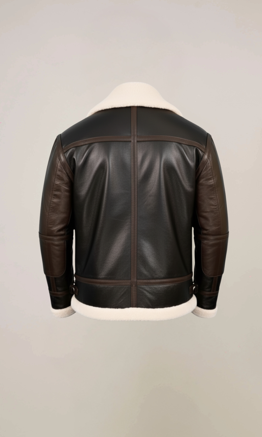 Black B3 Lambskin Bomber Leather Jacket
