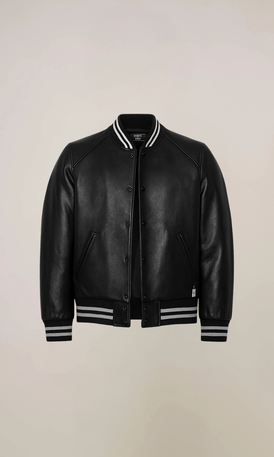 Men’s Leather Varsity Jacket