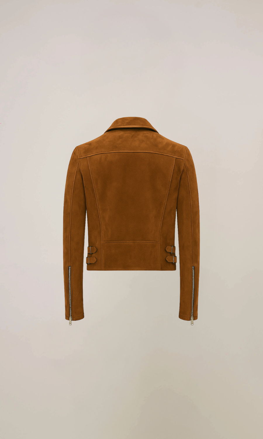 Men’s Brown Suede Leather Jacket