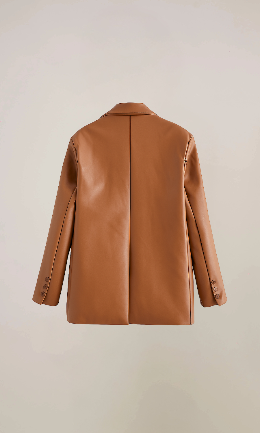 Women’s Leather Blazer Jacket